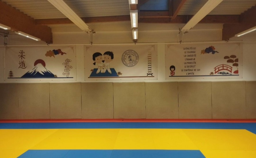 Le dojo s'embellit